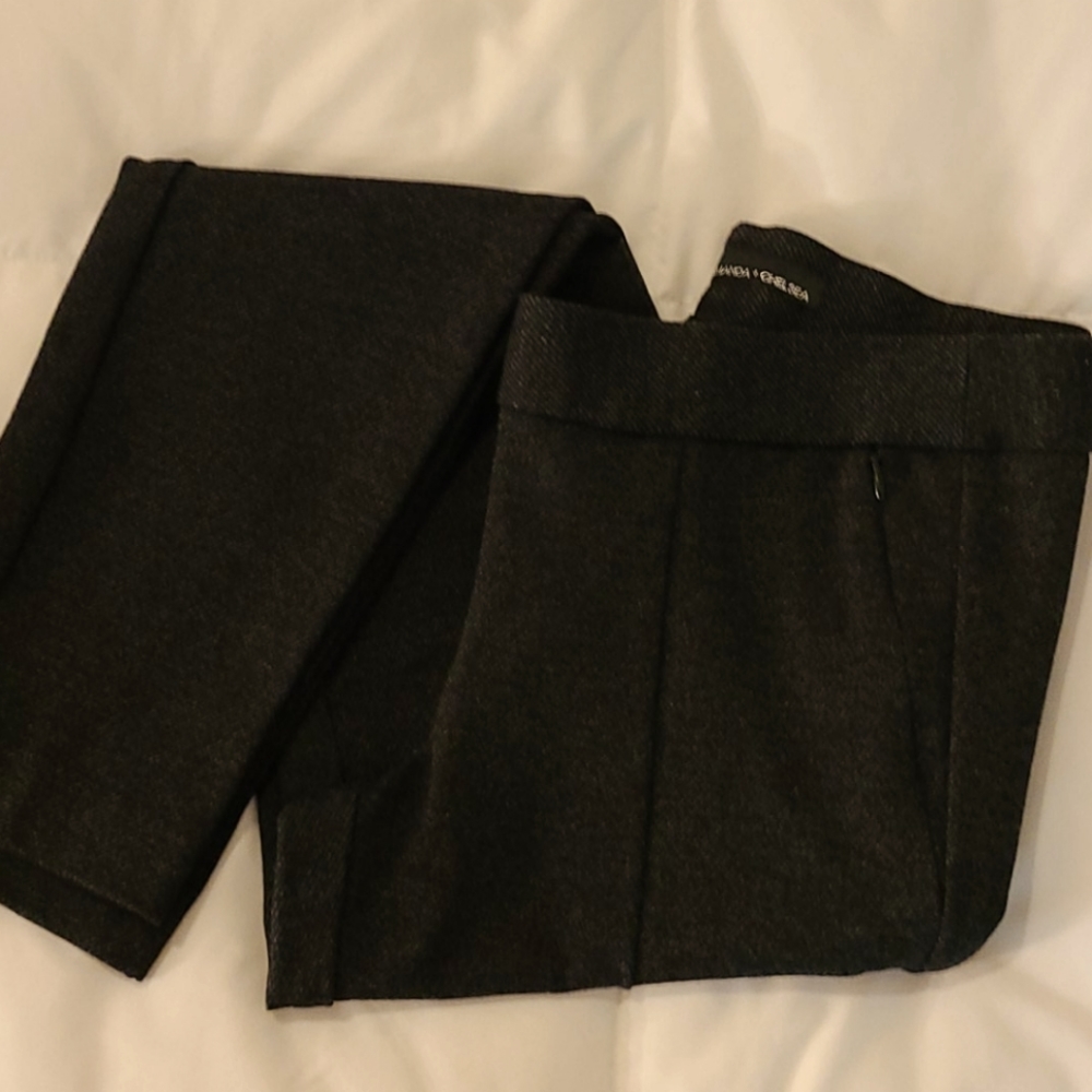 Amanda & Chelsea Charcoal Grey Leggings-6P